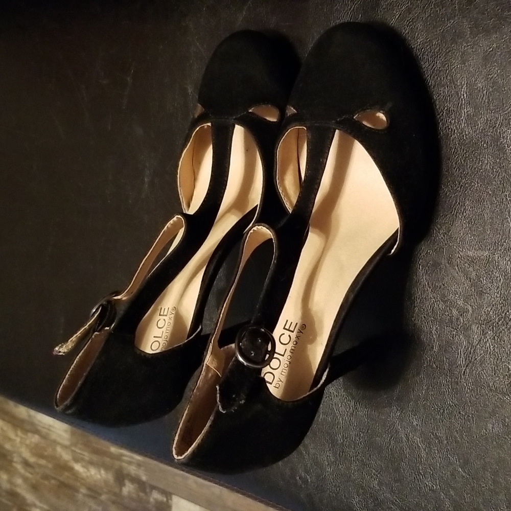 Black heels